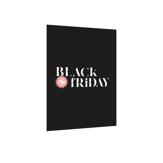 Décor masagin Black Friday - affiches murales en PVC