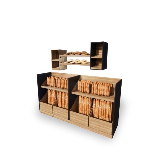 Mobilier pour boulangerie | Collection Noyer