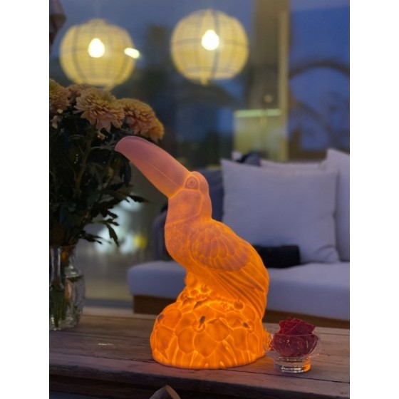 Apportez une lumière polyvalente avec la lampe à poser Eden Touca